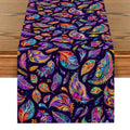 Axyaa Paisley Pattern Table Runner for Wedding, Dining, and Holiday Party Decor
