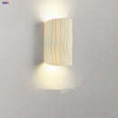 Axyaa Double LED Wall Lamp Sconce Nordic Modern Resin Light