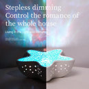 Axyaa Starfish LED Ripple Projector Lamp for Bedroom Decor & Gifts