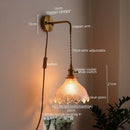 Axyaa Nordic LED Wall Sconce Modern Light Fixtures for Home Decor