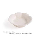 Axyaa Flower Chinese Pastry Tea Ceramic Fruit Snack Dim Sum Plate