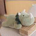 Axyaa Super Soft Crouching Dinosaur Plush Pillow