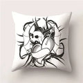 Skull Polyester Pillowcase 45X45CM Axyaa Home Decor Cushion Cover Square Sofa Decor