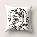 Skull Polyester Pillowcase 45X45CM Axyaa Home Decor Cushion Cover Square Sofa Decor
