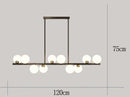 Axyaa Modern Pendant Chandeliers LED Ceiling Lamp for Indoor Dining Room Lighting
