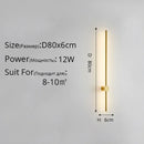 Axyaa Nordic Modern Luxury Wall Lamp for Living Room Bedroom Decor
