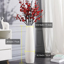 Axyaa Large White Floor Vase for Modern Home Decor