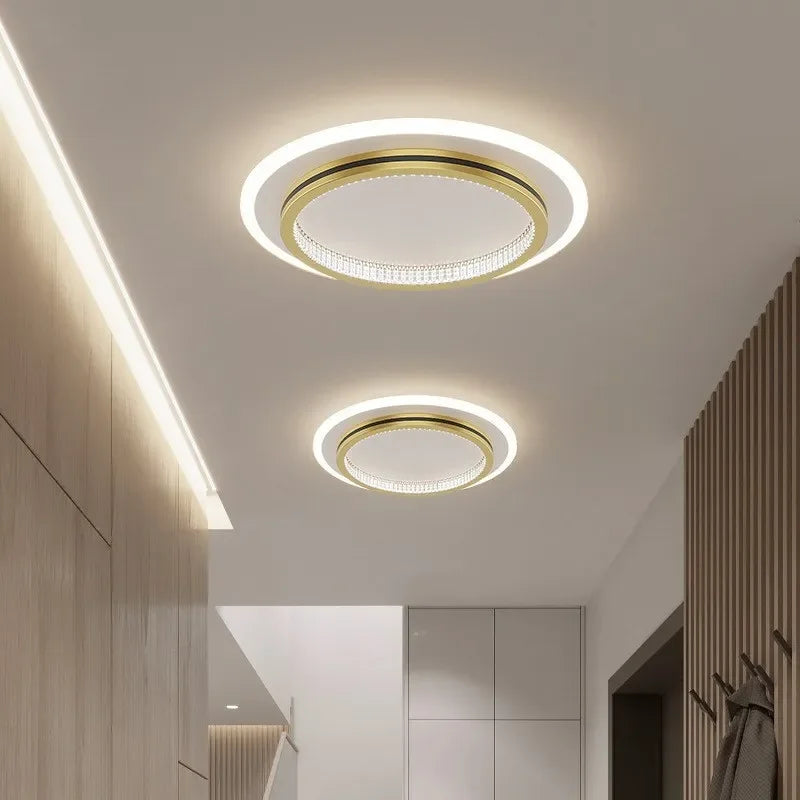 Axyaa Crystal Ceiling Lights: Modern Indoor Lighting Fixtures