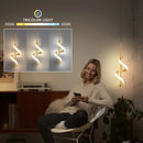 Axyaa LED Pendant Light: Modern Indoor Lighting Fixture for Home Decor