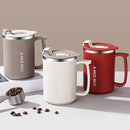 Axyaa Stainless Steel Double-layer Insulated Coffee Mug 450ML