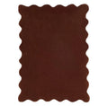Axyaa Soft Plush Solid Color Rug for Modern Minimalism Living Room