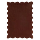 Axyaa Soft Plush Solid Color Rug for Modern Minimalism Living Room