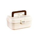 Axyaa Medicine Storage Box: Large Capacity Portable Organizer for Home Emergency.
