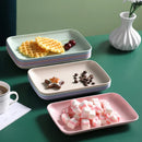Axyaa Plastic Food Storage Tray Multi-Function Fruit Plate Kitchen Organizer
