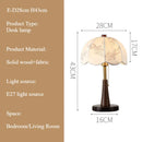 Axyaa Vintage Wooden Floor Lamp for Living Room and Bedroom LED Lighting