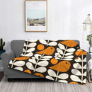Axyaa Multi Stem Mid Century Modern Throw Blanket for Home Bedroom Sofa