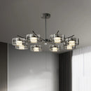 Axyaa Pendant LED Chandelier for Bedroom Decor and Living Room Lighting