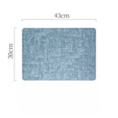 Axyaa Leather Dining Table Mat: Waterproof, Heat Resistant Insulation for Home Dining