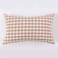 Axyaa Plaid Striped Pillow Covers - Decorative Cushion Cases for Home Sofa