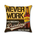 Axyaa Retro Style Cushion Cover for Home Decor and Party Bar Sofa