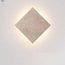 Axyaa LED Wall Lamp Sconce Yellow Travertine Waterproof Outdoor Stair Light