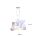 Axyaa Stacking Pendant Lights LED Suspension Lamparas - Creative Foscarini Replica