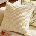 Axyaa Green Canvas Pillowcase 45X45: Luxury French Design for Living Room Sofa Decor