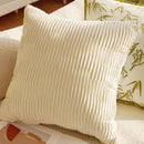 Axyaa Green Canvas Pillowcase 45X45: Luxury French Design for Living Room Sofa Decor