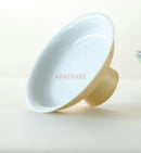 Axyaa High Leg Chinese Tea Tray - Stylish Household Tray for Dim Sum and Fruits