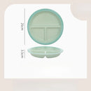 Axyaa Ceramic Dividing Plate for Healthy Kids' Breakfast