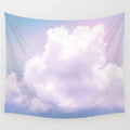Axyaa Melodious Clouds Art Tapestry Wall Hanging - Hippie Bedroom Dorm Room Decor