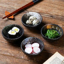 Axyaa Retro Soy Sauce Dipping Plate Set - Commercial & Household Sauce Dish