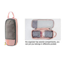 Axyaa 6-Piece Expandable Travel Packing Organizer Set for Efficient Luggage Compression