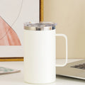 Axyaa 650ML Double Layer Insulated Coffee Cup with Lid