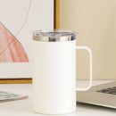 Axyaa 650ML Double Layer Insulated Coffee Cup with Lid