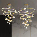 Axyaa Modern Indoor Pendant Light LED Chandelier Ceiling Lamp for Dining Room
