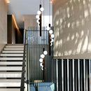 Axyaa LED Pendant Light for Staircase Chandeliers Living Room Indoor Lighting