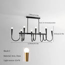 Axyaa Luxury Metal Pendant Chandelier for Home Decor