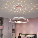 Axyaa Modern Starry Sky Clouds Kids Room Chandelier