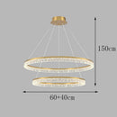 Axyaa Modern LED Pendant Light Chandeliers for Living Room and Dining Room