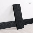 Axyaa Self-Adhesive Wooden Wall Stickers, Rectangular Skirting Lines, 1mm Thickness, Indoor Use