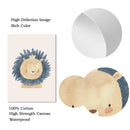 Axyaa Boho Rainbow Sun Alphabet Lion Bear Whale Nursery Wall Art Canvas Prints