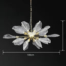 Axyaa Modern Leaf Branch Pendant Chandelier