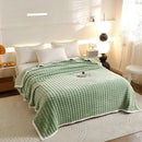 Axyaa Milk Fleece Rabbit Hair Blanket Double-Sided Multi-Function Office Sheet