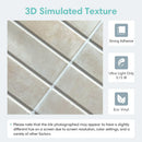 Axyaa 3D Decorative Wall Panels - Self-adhesive Green Tile Stickers for Kitchen, Bathroom