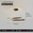 Axyaa Modern Pendant Lamp for Living and Dining Room