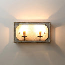 Axyaa Solid Wood Wall Lamp for Bedroom Living Room Tv Background Mirror Front Light
