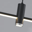 Axyaa Modern Bar Table Lamp Strip Light Fixture for Study Room & Tea Room
