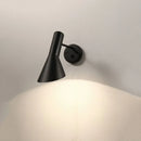 Axyaa Nordic Minimalist Black Iron LED Wall Light for Bedroom & Living Room