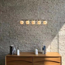 Axyaa Glass Ball LED Chandeliers: Nordic Minimalist Pendant Lights for Home Decor